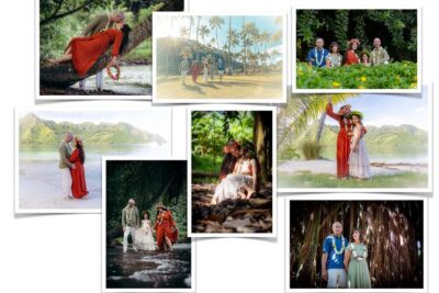 Professional Photo Shooting in Moorea, unique session adapted
