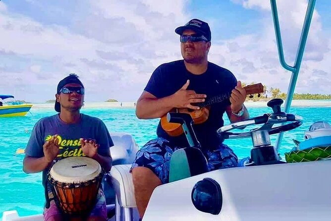 REEF ISLAND | private island | pink sand | natural swimming pools - Dolphins at Tiputa Pass and snorkeling at the aquarium