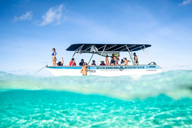 REEF ISLAND | private island | pink sand | natural swimming pools - Who should book this Rangiroa excursion?