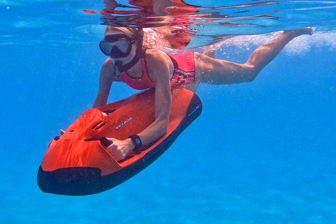 Seabob Private Discovery Tours in Bora Bora - Learning to handle the Seabob