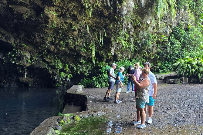 Small Group Shared Tahiti Circle Island Waterfalls and Views - Faarumai Waterfalls brings the biggest natural payoff