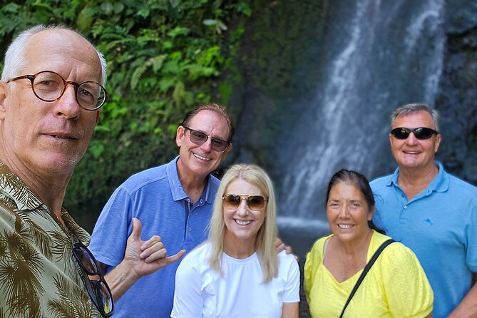Small Group Shared Tahiti Circle Island Waterfalls and Views - Mara’a Grotto offers shade and a cool pause