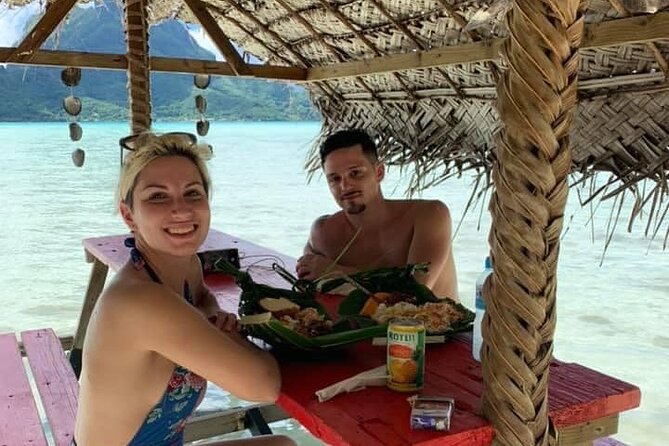 Snorkeling BBQ and Things to do on a Private Motu in Bora Bora - Coral Garden and the chance of manta rays