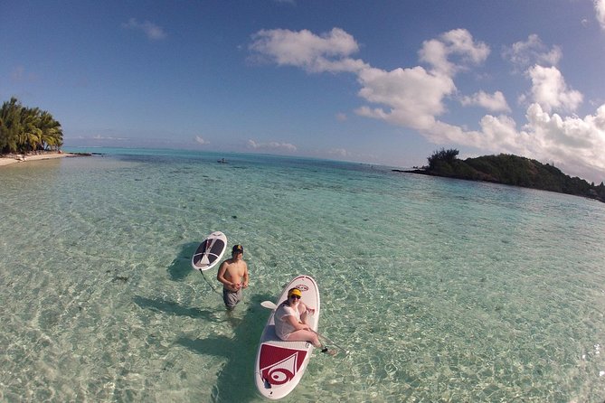 Stroll out of time on the lagoon of Bora Bora - Starting at Matira with a Boat Ride to the Lagoon