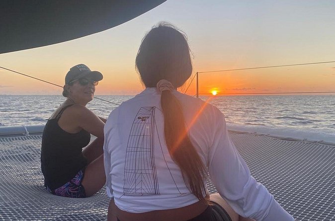 Sunset Cruise in Raiatea – Sailinity - The Bay of Apu and its motu at sunset