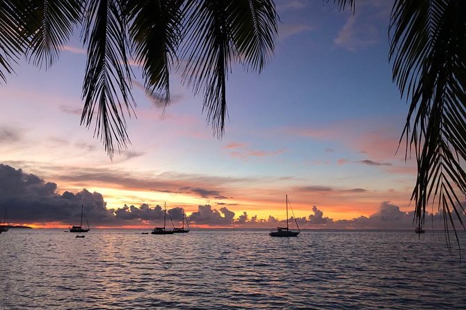 Sunset Cruise : Moorea Sailing on a Catamaran named Taboo - Cook’s Bay: Moorea’s Famous Mountain Setting