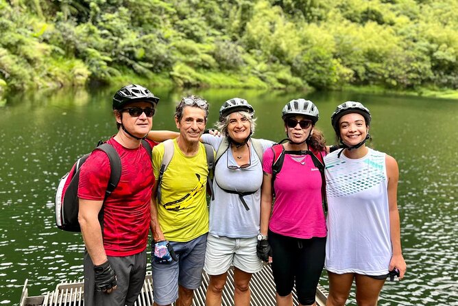 Tahiti excursion adventure circuit MTB MTB E-Bike private valley - Leaving Papeete for the Titaaviri Valley