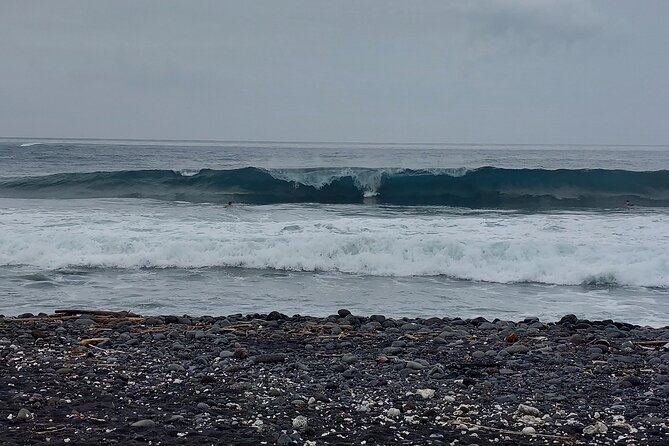 Tahiti Half Day Coastal Private Tour - Taharuu Beach: Black sand and Tahitian surf