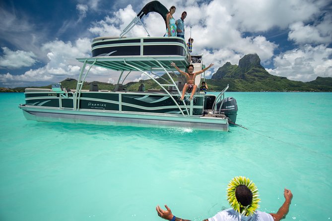 Toa Boat Bora Bora Private Lagoon tour with Lunch on Ambassador Boat - Snorkeling With Fish, Rays, and Reef Sharks
