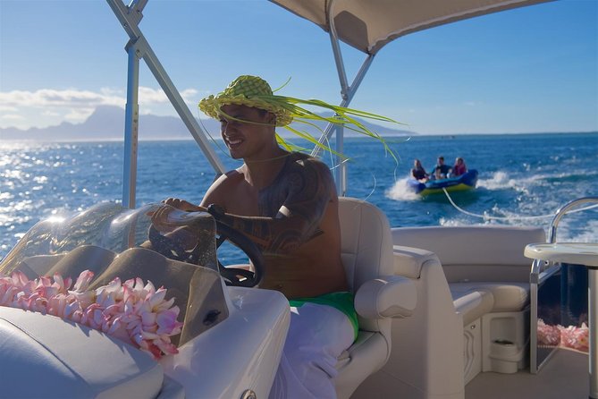 Toa Boat Bora Bora Private Lagoon tour with Lunch On Majestic Pontoon Boat - Guides who shape the day