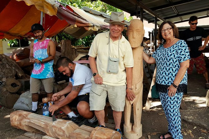 Unique Tahiti Tour - personalised, small group west coast tour - Arahurahu Marae: Tikis and two ancient temples