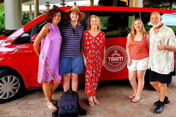 Unique Tahiti Tour - personalised, small group west coast tour - Taharuu Beach: black sand and ordinary island life