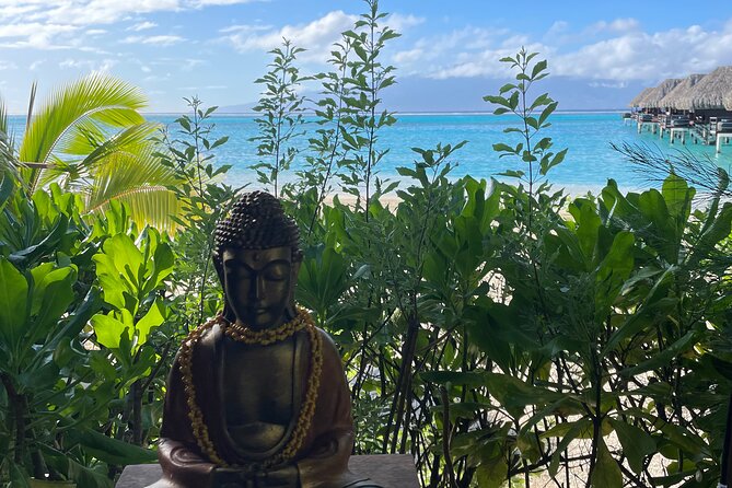 Yoga at sunrise at Sofitel Moorea, overlooking Tahiti - What the one-hour class feels like