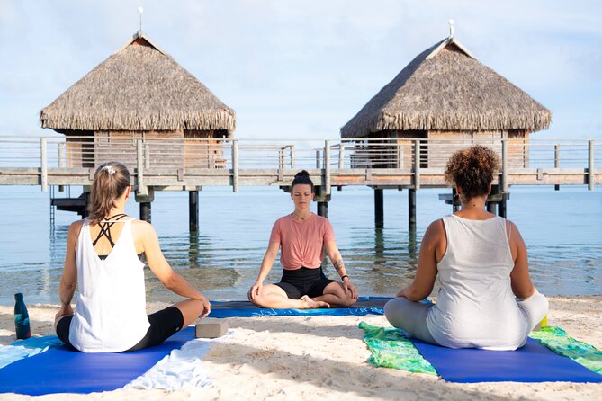 Yoga on the paradise beach of Manava Moorea - Key things to know before booking